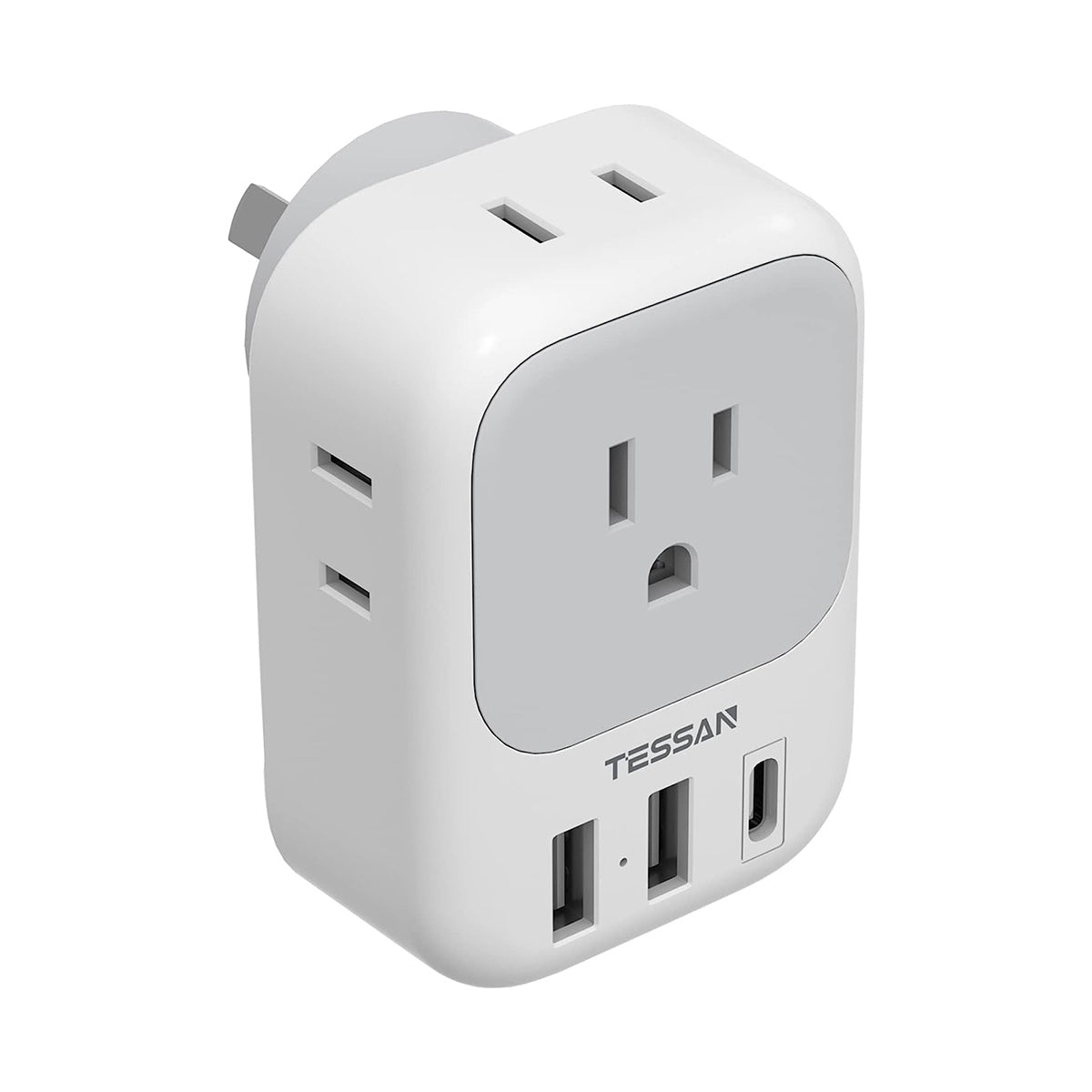 TESSAN 変換プラグ コンセント 変換 o型 海外 プラグ 変換器