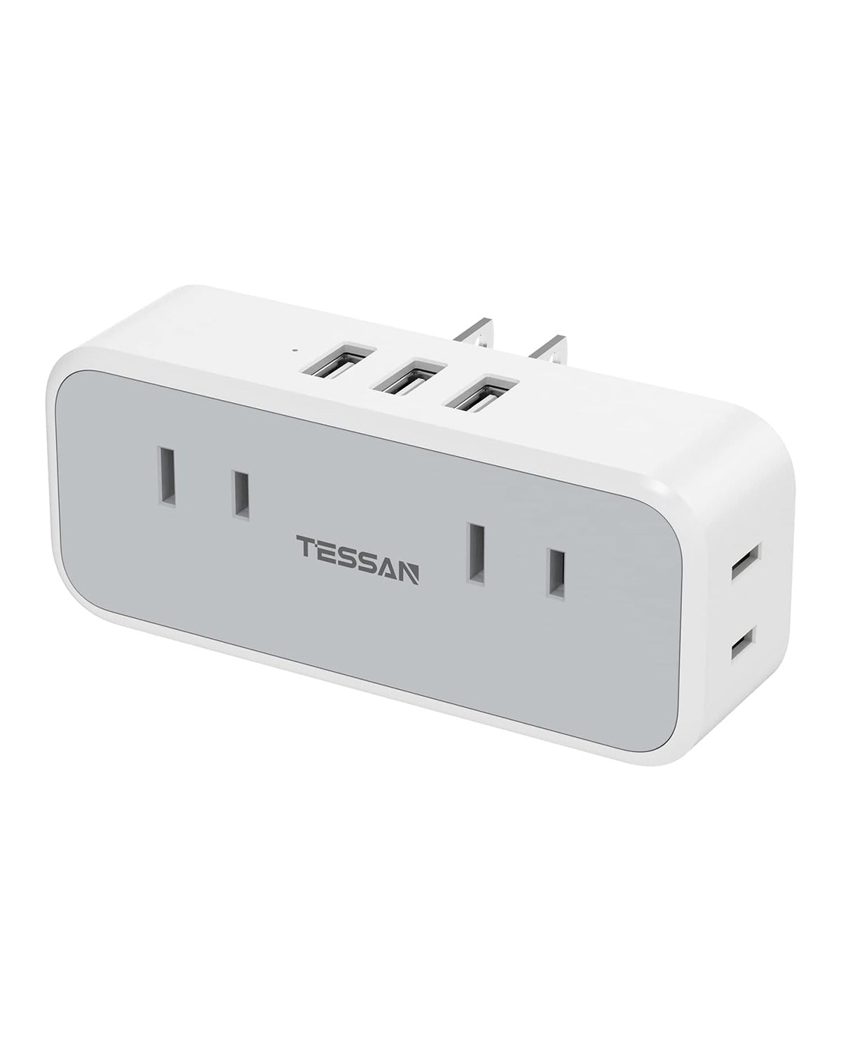 TESSAN 4個AC口 3個USBポート USBタップ oaタップ 充電タップ